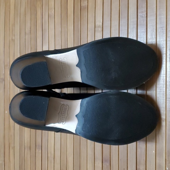 THURSDAY BOOTS, Women's 3" Heel Uptown Bootie in Black Leather - Picture 5 of 6